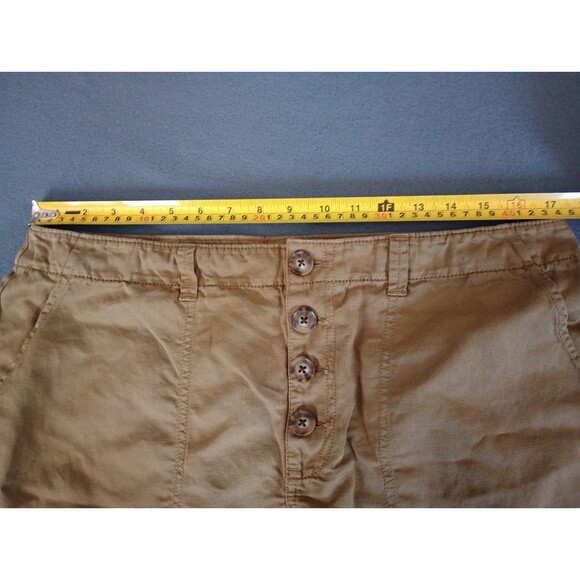 LOFT Cotton/ Linen Shorts Size 14 - Picture 6 of 8